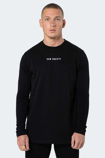 LONG SLEEVE T-SHIRT - BLACK