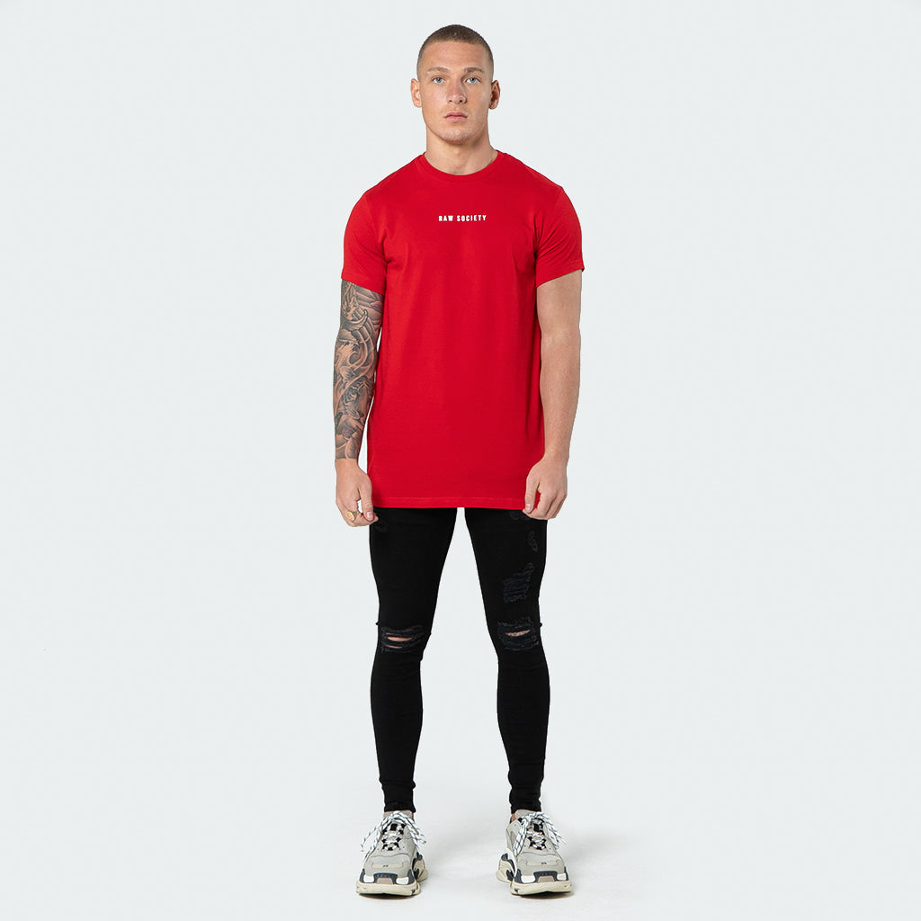 Black Ripped Knee - Super Stretch Spray On Skinny - Raw Society