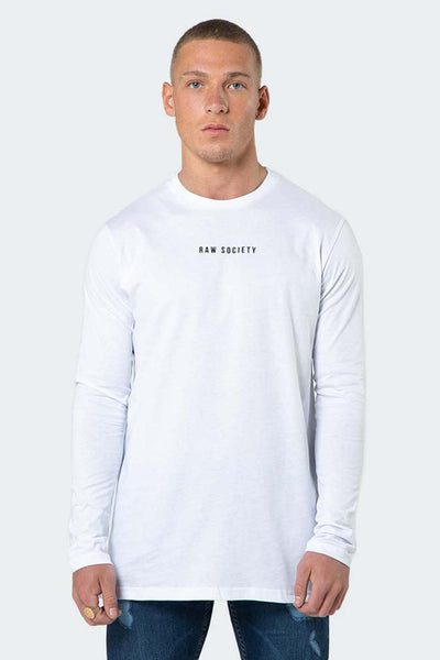 LONG SLEEVE T-SHIRT - WHITE