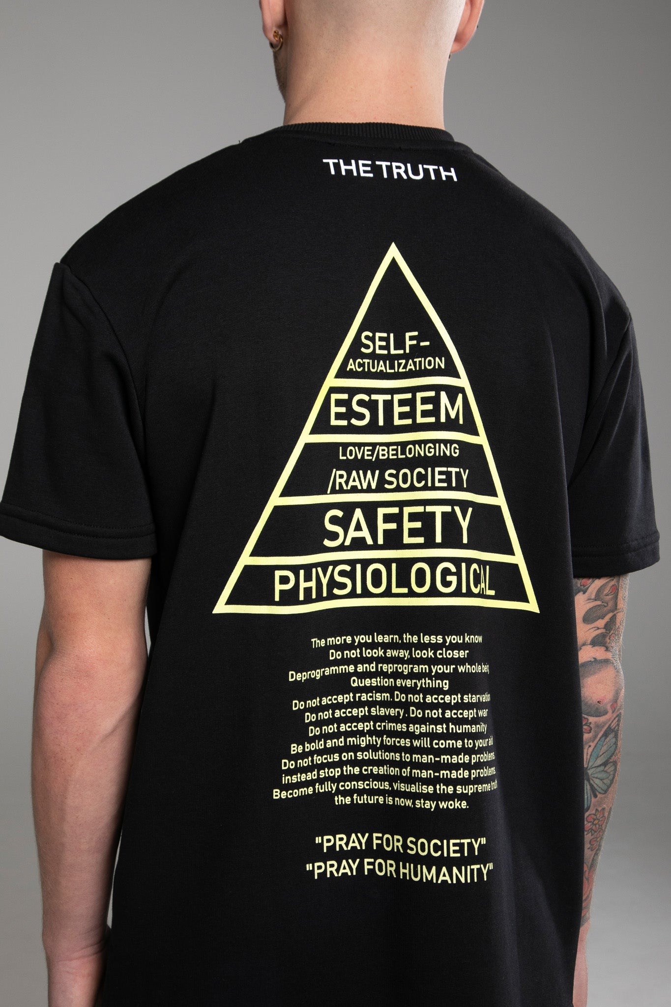 T-SHIRT - MASLOW HIERARCHY