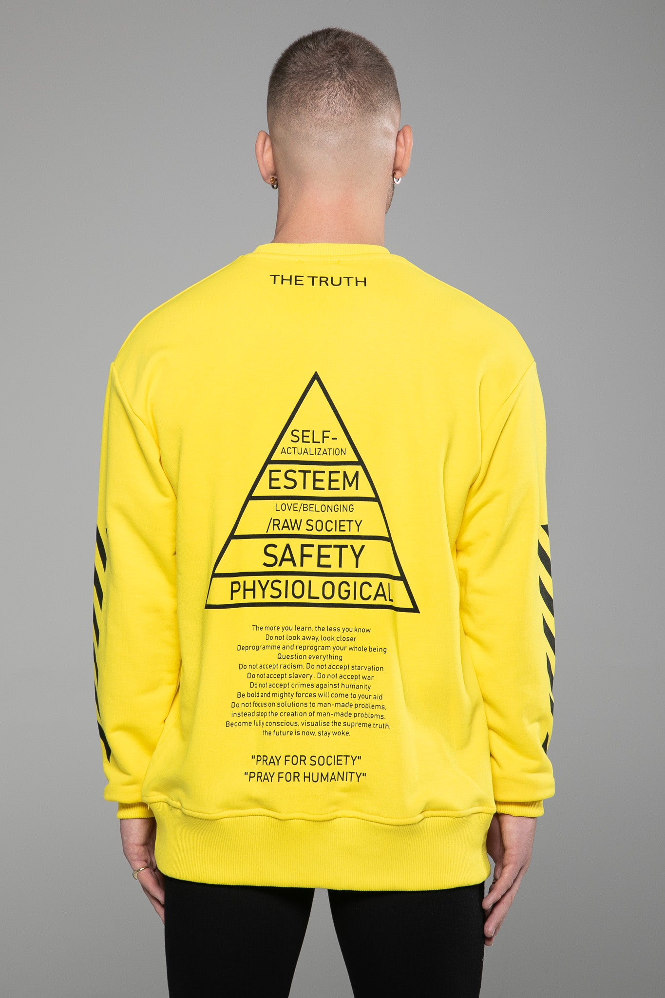 SWEATSHIRT - MASLOW HIERARCHY